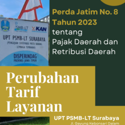 Perubahan Tarif Layanan PSMB-Surabaya 2024